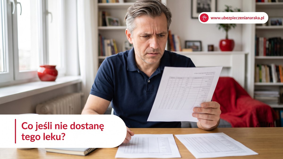Mezczyzna przeglada dokumenty w domowym gabinecie